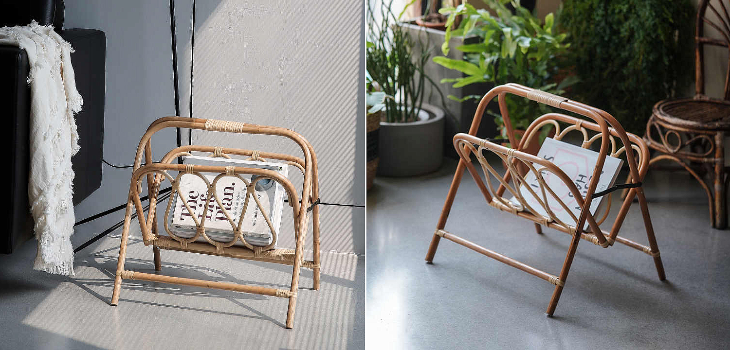 Газетница Wicker Magazine Rack Газетница Wicker Magazine Rack - Loft-Concept в Краснодаре