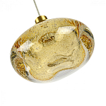 Подвесной светильник с прозрачным стеклянным плафоном округлой формы Effervia  варинант исполнения - 12 | Loft Concept в Краснодаре