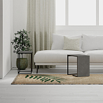 Комплект из 2-х приставных столов серого цвета из дерева ZIGOSH RETRO GREY варинант исполнения - 3 | Loft Concept в Краснодаре