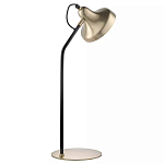 Настольная лампа с плафоном в форме купола в сочетании черного и золотистого цвета Minimalist Execution варинант исполнения - 3 | Loft Concept в Краснодаре