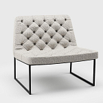 Мебельная ткань Sorbettol Шенилл Сееро-бежевый N 1120 варинант исполнения - 7 | Loft Concept в Краснодаре