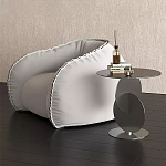 Дизайнерский журнальный стол с основанием из круглых элементов Lirod варинант исполнения - 2 | Loft Concept в Краснодаре