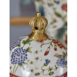 Шкатулка в форме яйца на величественных львах из фарфора с бронзовыми элементами Eden Garden варинант исполнения - 5 | Loft Concept в Краснодаре