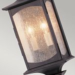 Настенный фонарь в форме фонаря со стеклом с эффектом пузырьков воздуха Feiss варинант исполнения - 5 | Loft Concept в Краснодаре