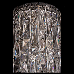 Бра с каскадом из прозрачного хрусталя и корпусом из металла цвета хром Constant Sparks варинант исполнения - 1 | Loft Concept в Краснодаре