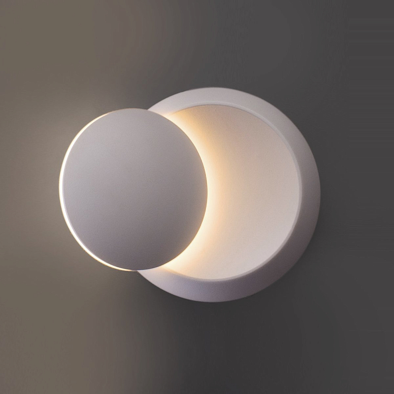 Бра Light Point Luna Wall Lamp White Белый в Краснодаре | Loft Concept 