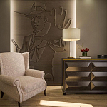 Барельеф AL CAPONE варинант исполнения - 2 | Loft Concept в Краснодаре