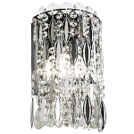 Бра с металлическими и хрустальными подвесками Bonnay Crystal Chrome Wall Lamp варинант исполнения - 1 | Loft Concept в Краснодаре