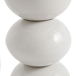 Приставной столик белого цвета Bead варинант исполнения - 2 | Loft Concept в Краснодаре