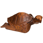 Статуэтка морская черепаха из дерева суар Carapace варинант исполнения - 2 | Loft Concept в Краснодаре