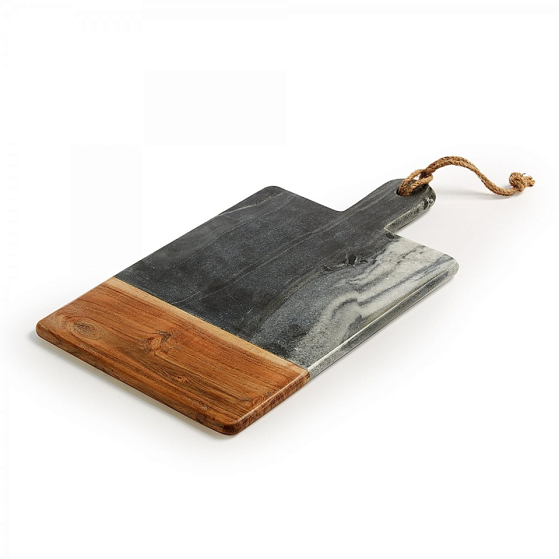 Разделочная доска Wood Strip Серый Коричневый в Краснодаре | Loft Concept 