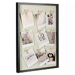 Рамка для фото с подсветкой c деревянными прищепками в комплекте Photo Backlight варинант исполнения - 1 | Loft Concept в Краснодаре