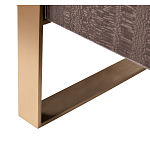 Комод  округлой формы с дверцами Chest of Precious Breed варинант исполнения - 5 | Loft Concept в Краснодаре