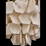 Люстра с фигурными подвесками из натурального камня Glowing Spheres варинант исполнения - 5 | Loft Concept в Краснодаре