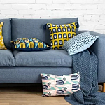 Чехол на подушку с двусторонним принтом и кисточками Ophelia Grove варинант исполнения - 6 | Loft Concept в Краснодаре