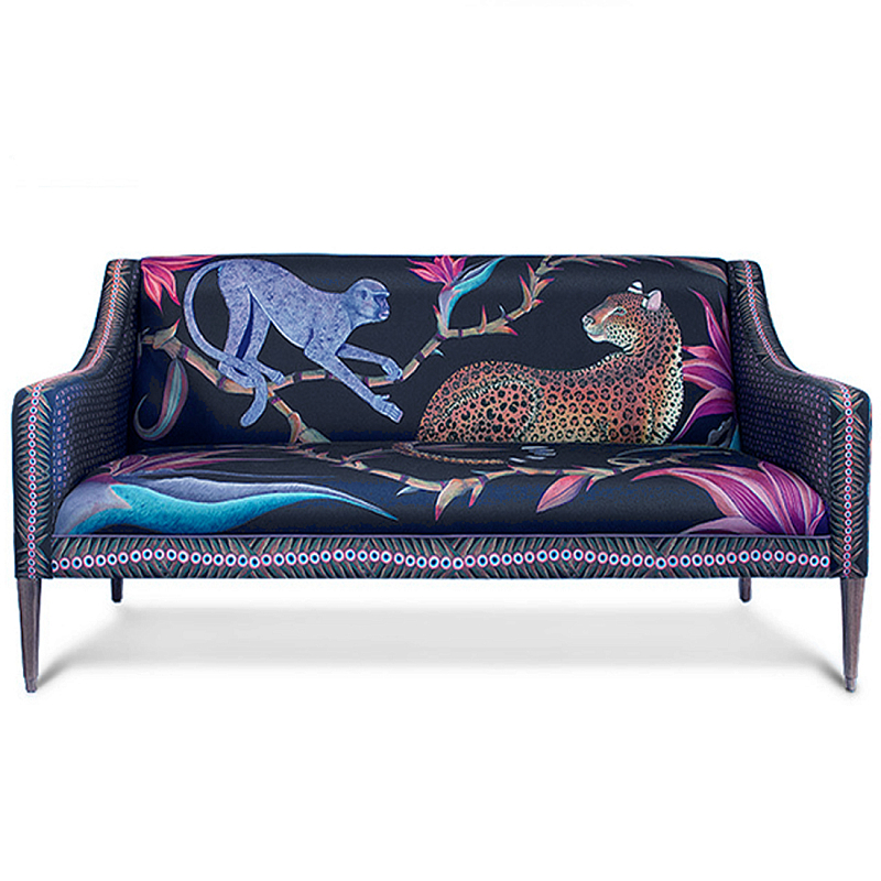 Диван ZAMBEZI Sofa Лиловый цвет Мульти в Краснодаре | Loft Concept 