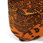 Пуф Wakonda Terracotta Tiger Mountain с Круглыми ножками  варинант исполнения - 1 | Loft Concept в Краснодаре