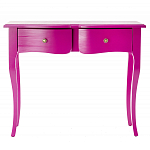 Консоль с выдвижными ящиками Colorfy Pink варинант исполнения - 1 | Loft Concept в Краснодаре