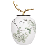 Декоративная ваза белая Serengeti варинант исполнения - 1 | Loft Concept в Краснодаре