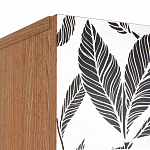 Шкаф с принтом Leaf bouquet варинант исполнения - 6 | Loft Concept в Краснодаре