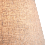 Люстра с белым каркасом и тканевыми абажурами Natural Stems варинант исполнения - 3 | Loft Concept в Краснодаре