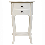 Белая тумба на фигурных ножках Shelby варинант исполнения - 1 | Loft Concept в Краснодаре