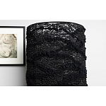 Напольная лампа черная с текстильными элементами "ЯРВИ" варинант исполнения - 3 | Loft Concept в Краснодаре