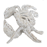 Статуэтка краб с детализированной текстурой в белом цвете Marine Accessories варинант исполнения - 2 | Loft Concept в Краснодаре