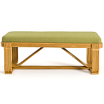 Скамья из ротанга с подушкой Mattia Rattan Bench варинант исполнения - 2 | Loft Concept в Краснодаре