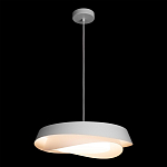 Подвесной светильник круглый белого цвета из металла Vita Cuna варинант исполнения - 2 | Loft Concept в Краснодаре