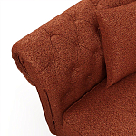 Мебельная ткань Шенилл терракотовый цвет 138 см T4-44 варинант исполнения - 9 | Loft Concept в Краснодаре