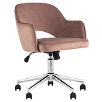 Кресло для компьютерного стола Veloury Pink варинант исполнения - 1 | Loft Concept в Краснодаре