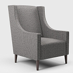 Мебельная ткань Шенилл серый цвет 142 см T4-46 варинант исполнения - 4 | Loft Concept в Краснодаре