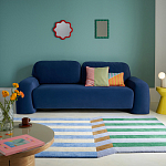 Настенное зеркало с волнистой рамой Mune Mirror Red варинант исполнения - 4 | Loft Concept в Краснодаре