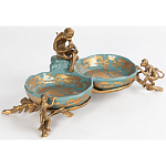 Блюдо двойное из фарфора Crogy варинант исполнения - 3 | Loft Concept в Краснодаре