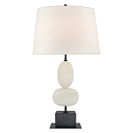 Настольная лампа на фигурном мраморном основании Conundrum варинант исполнения - 1 | Loft Concept в Краснодаре