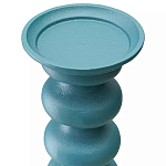 Подсвечник фигурный голубой Bright Accent 33 см варинант исполнения - 2 | Loft Concept в Краснодаре