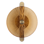 Бра с круглым стеклянным плафоном Gingham варинант исполнения - 2 | Loft Concept в Краснодаре