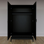 Платяной шкаф Elsa Dreams Black с 2-мя фасадами варинант исполнения - 3 | Loft Concept в Краснодаре