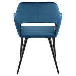 Стул с подлокотниками синий NEASAN STOOL варинант исполнения - 4 | Loft Concept в Краснодаре