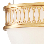 Подвесной светильник с фактурным золотым каркасом Exceptional Classic Design варинант исполнения - 2 | Loft Concept в Краснодаре