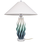 Настольная лампа с абажуром Green Wave варинант исполнения - 3 | Loft Concept в Краснодаре