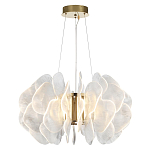 Люстра с декором в виде крупных рельефных лепестков 80 см Ethereal Bloom варинант исполнения - 4 | Loft Concept в Краснодаре