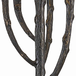 Торшер с цилиндрическим абажуром на каркасе в виде корня растения Curling Light варинант исполнения - 1 | Loft Concept в Краснодаре