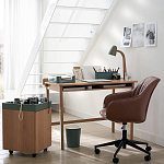 Вращающееся кресло на колёсах Alis Chair варинант исполнения - 4 | Loft Concept в Краснодаре