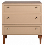 Комод бежевый из массива бука с 3-мя ящиками Wenge Light варинант исполнения - 2 | Loft Concept в Краснодаре