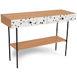 Консоль с принтом на ящиках Elise Console Table варинант исполнения - 20 | Loft Concept в Краснодаре