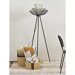 Торшер с трехъярусным плафоном из металлической сетки Metal Mesh Floor Lamp варинант исполнения - 3 | Loft Concept в Краснодаре