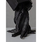 Скульптура «Окаменелый рост», Черный объект варинант исполнения - 3 | Loft Concept в Краснодаре