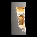 Встраиваемый в стену гипсовый светильник под покраску в античном стиле Antiquity Athena варинант исполнения - 7 | Loft Concept в Краснодаре